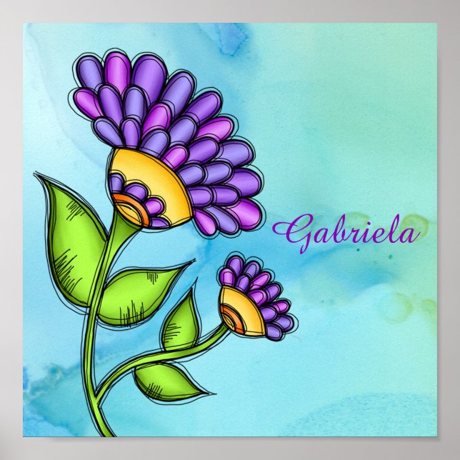 Poster da ventoinha da porta viva (Frente)