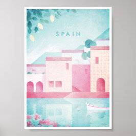 Poster da Viagens vintage espanha