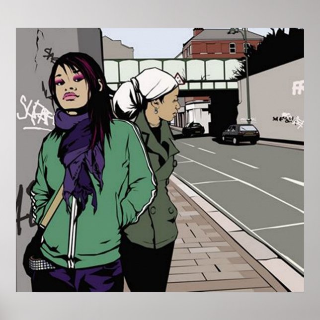 Poster da vida na cidade (Frente)