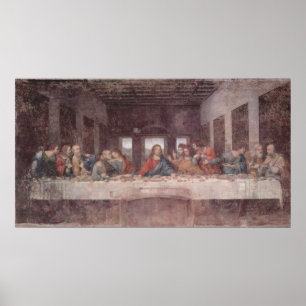 Póster Da Vinci, Leonardo - a última ceia