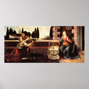Póster Da Vinci, Leonardo - o aviso