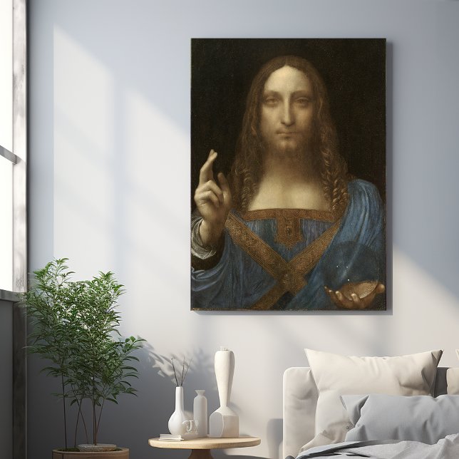 Poster Da Vinci, Salvador do Mundo, Salvador Mundi (Criador carregado)