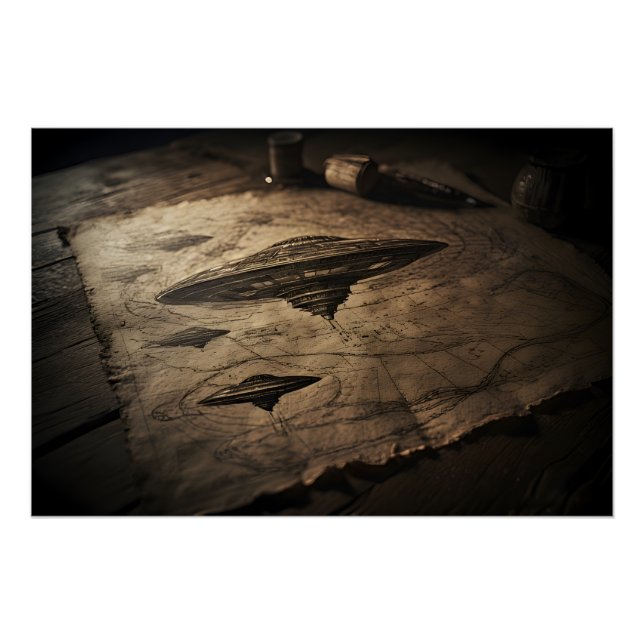 Póster Da Vincis Fluggeheimnis (Frente)