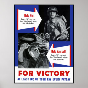Poster da vitória WW2 -- Beira