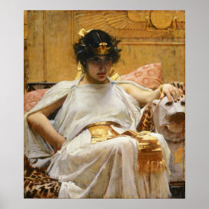 Poster da Waterhouse Cleópatra