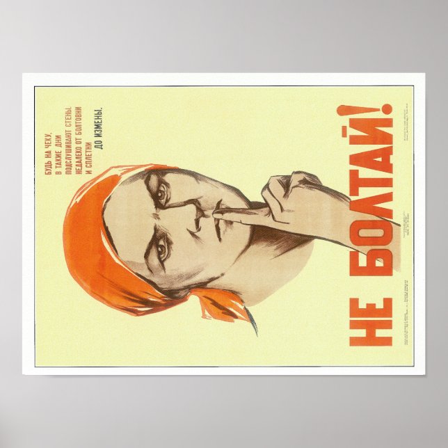 Poster da WII soviética russa (Frente)