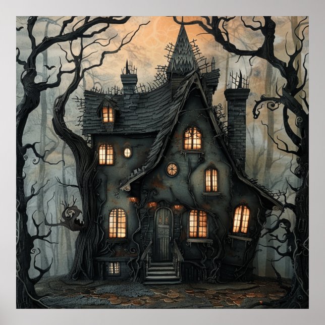Poster da Witch House (Frente)