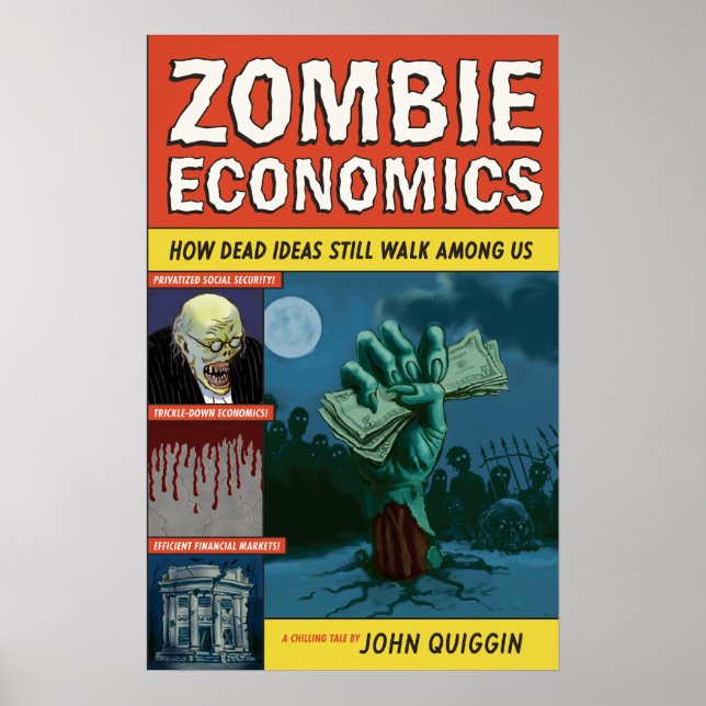 Poster da Zombie Economics (Frente)