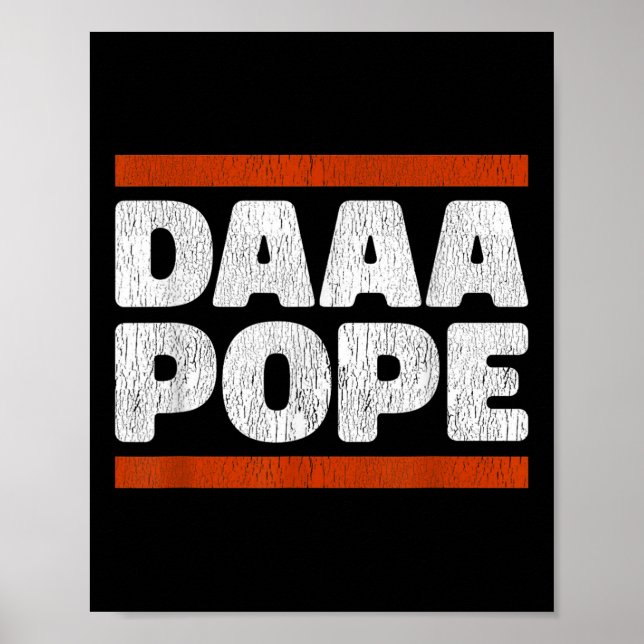 Poster Daaa Pope - Funny Habemus Papam Chi Leo Xiv Chicag (Frente)