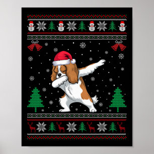 Poster Dabbing Cavalier King Charles Spaniel Papais noeis