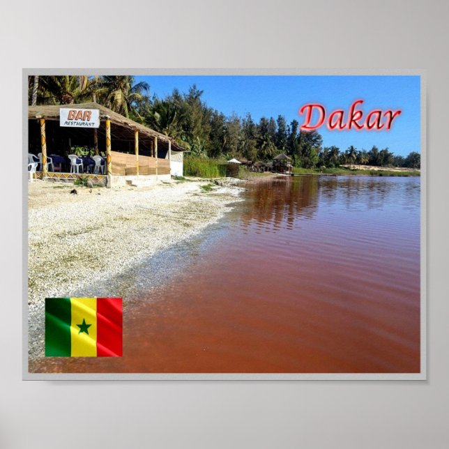 Poster Dacar - Senegal - Panorama - (Frente)