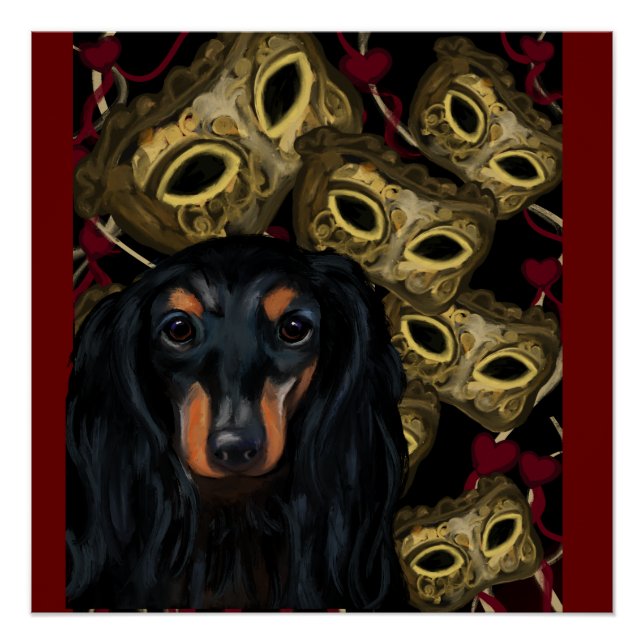 PÓSTER DACHSHUND (Frente)