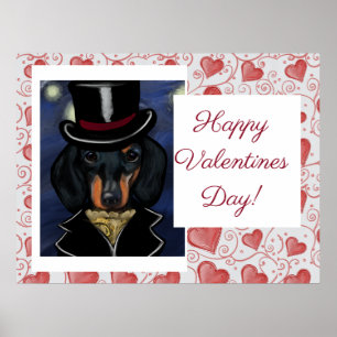 POSTER DACHSHUND