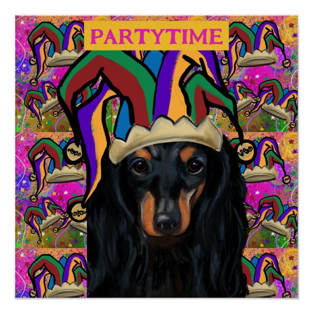 PÓSTER DACHSHUND            (Frente)