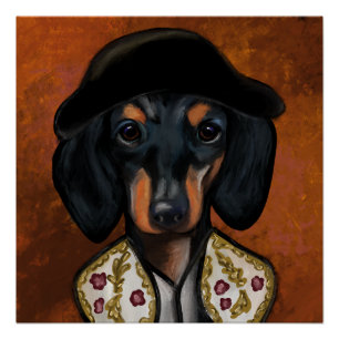 PÓSTER DACHSHUND