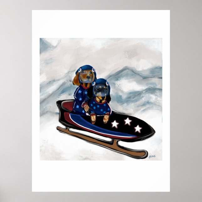 POSTER DACHSHUND  (Frente)