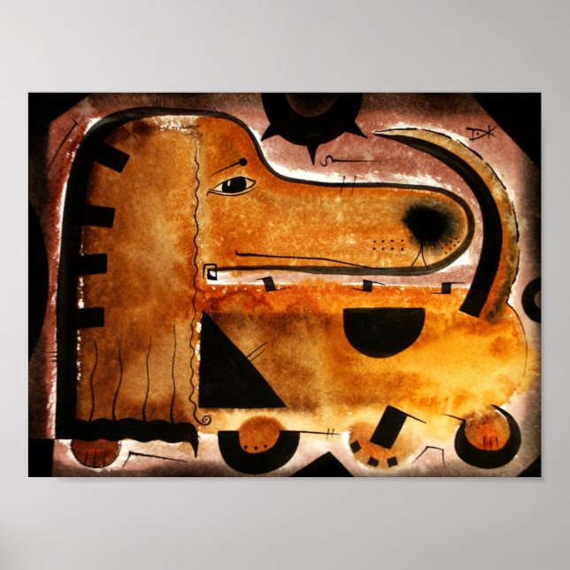 Poster Dachshund dog dk_2005aug8c.jpg (Frente)