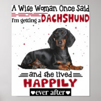 Dachshund e Ela Viveram Feliz Depois