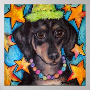 Poster Dachshund querido