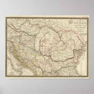 Poster Dacia velho, Pannonia, Illyria, Moesia