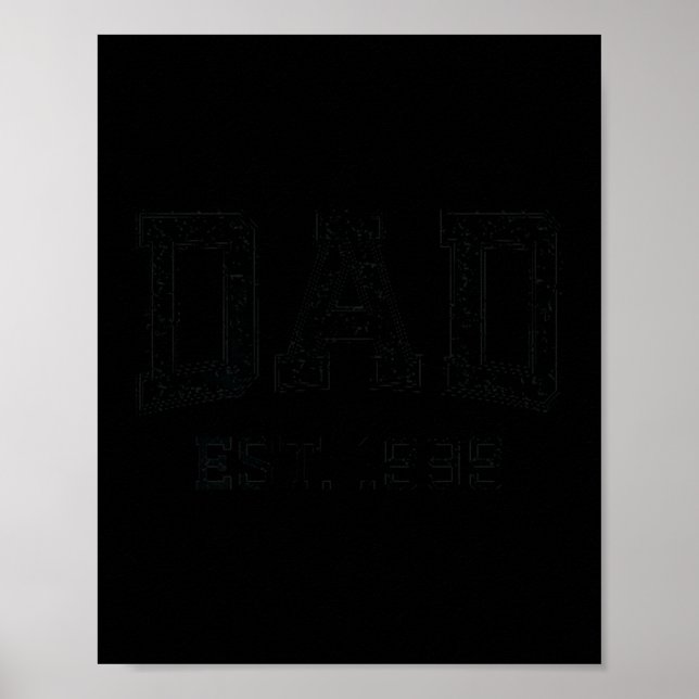 Poster Dad Est 1999 Dad D Husband Father Grandpa  (Frente)