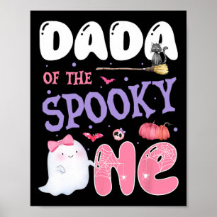Poster Dada De Um primeiro aniversario De Rosa De Hallowe