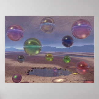 Póster Dado ao vidro