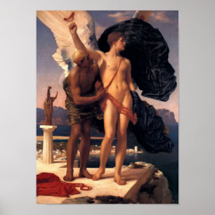 Póster Daedalus e Ícaro