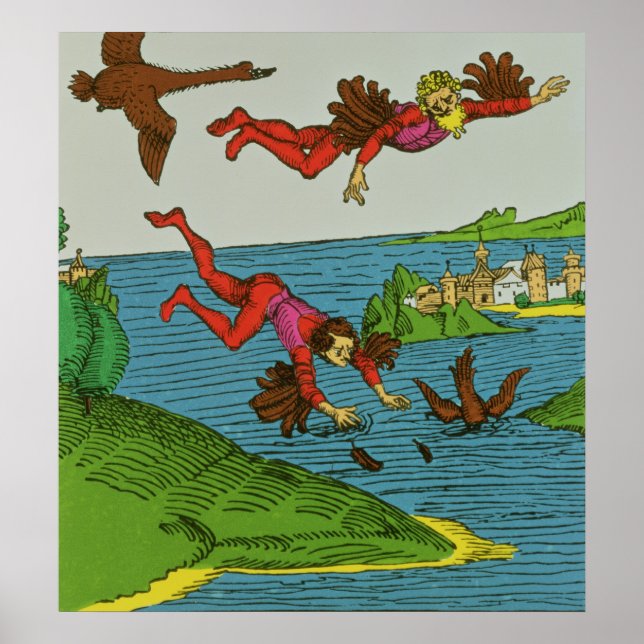 Póster Daedalus e Icarus, 15 (Frente)