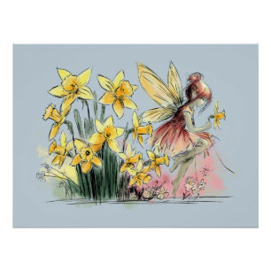Póster Daffodil Fairy