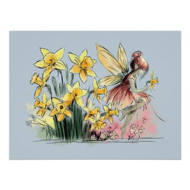 Póster Daffodil Fairy (Frente)