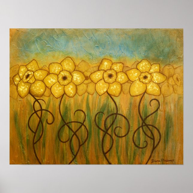 Póster Daffodils (Frente)