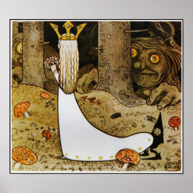 Póster Daga na floresta (Frente)