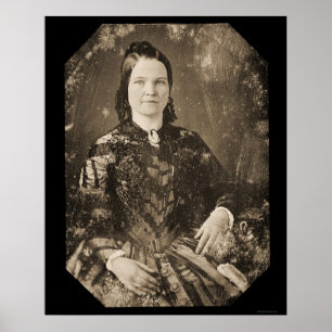 Póster Daguerreotype 1846 de Mary Todd Lincoln