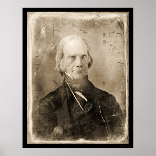 Póster Daguerreotype 1851 de Henry Clay