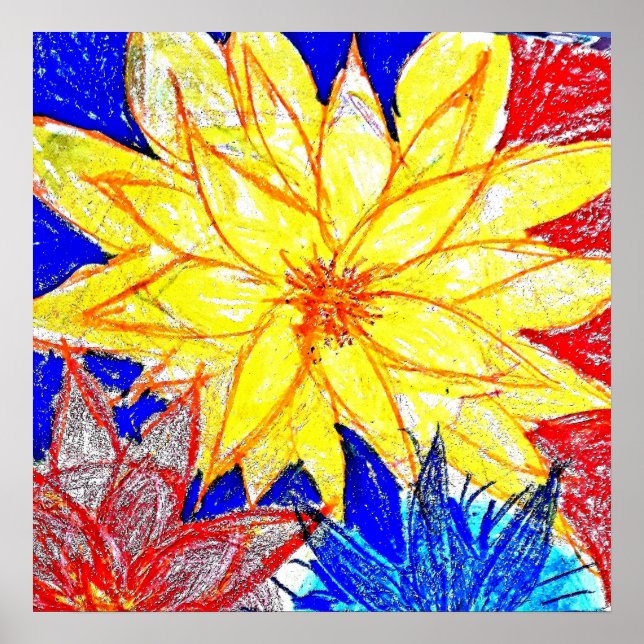 Poster Dahlia (Frente)