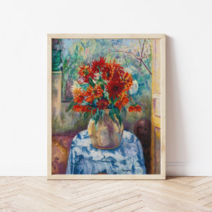 Poster Dahlias, Santo-Tropez   Henri Manguin