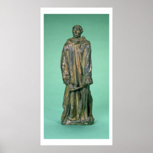 Póster d'Aire de Jean, dos Burghers de Calais (bronze)