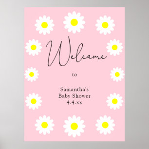 Poster Daisies - Bem-vindo