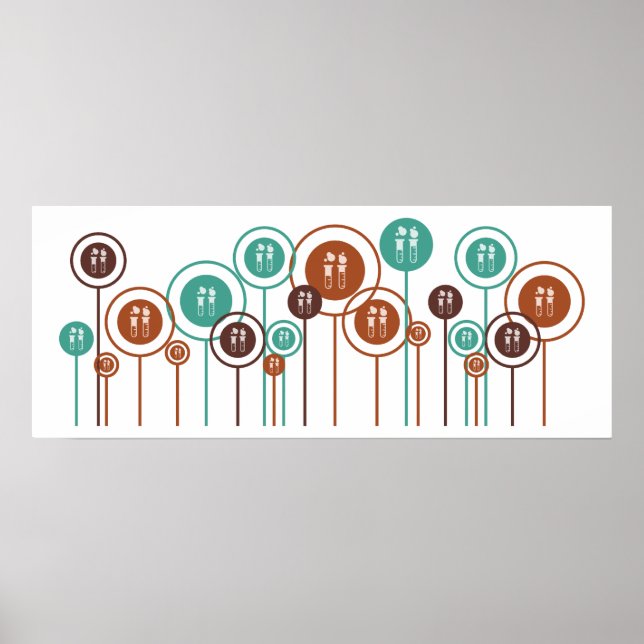 Póster Daisies de Engenharia Química (Frente)