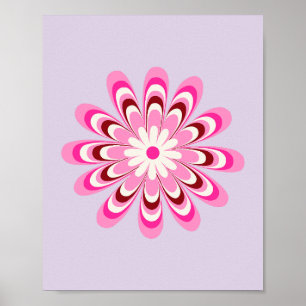 Poster Daisy 03 Lavanda