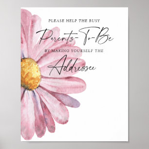 Poster Daisy - Ajude o Destinatário futuro dos pais
