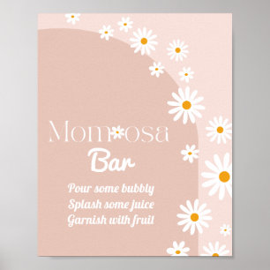 Poster Daisy Baby in blogue Boho Girl Chá de fraldas
