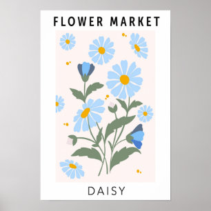 Poster Daisy de Mercado Flor