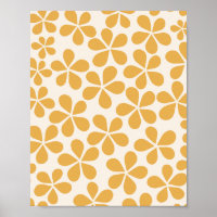 Daisy Florets 06 Mostarda Amarelo E Creme Branco