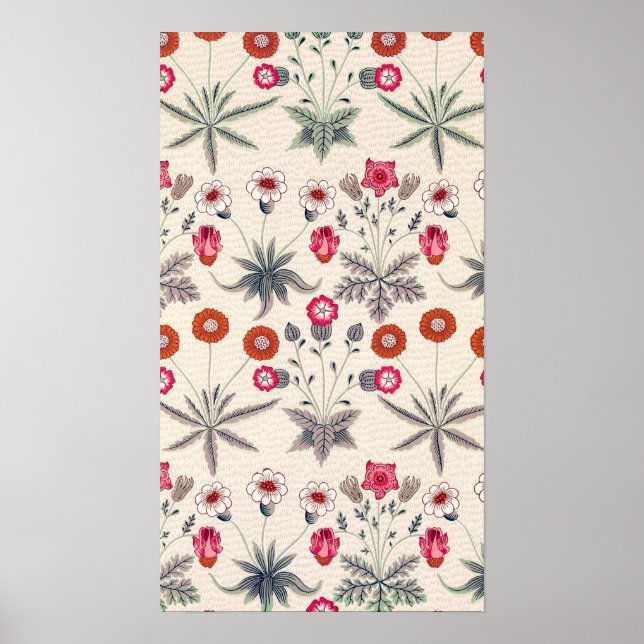 Poster Daisy, William Morris (Frente)