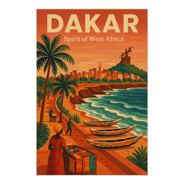 Póster DAKAR – Espírito da África Ocidental (Frente)