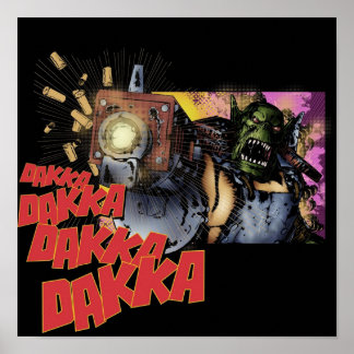 Poster Dakka Orc