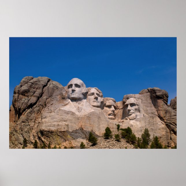 Póster Dakota do Sul, Keystone, Monte Rushmore (Frente)