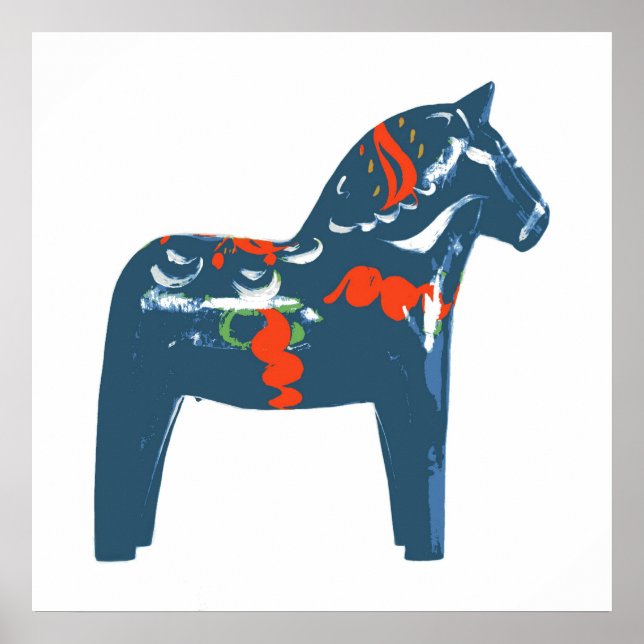 Poster Dala Horse (Frente)